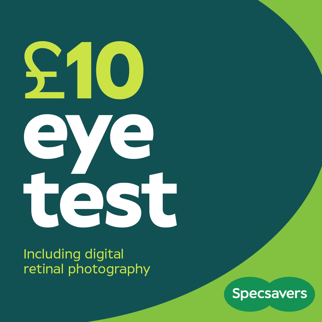 specsavers eye test offer