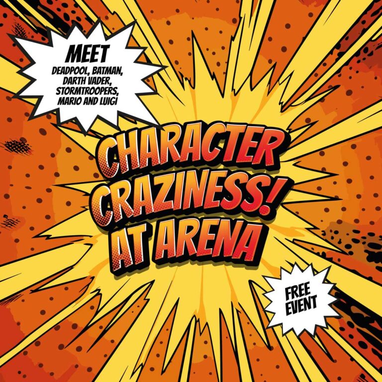 Character Craziness event at Arena